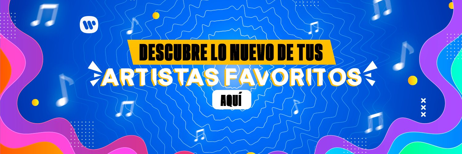 Warner Music Perú's banner