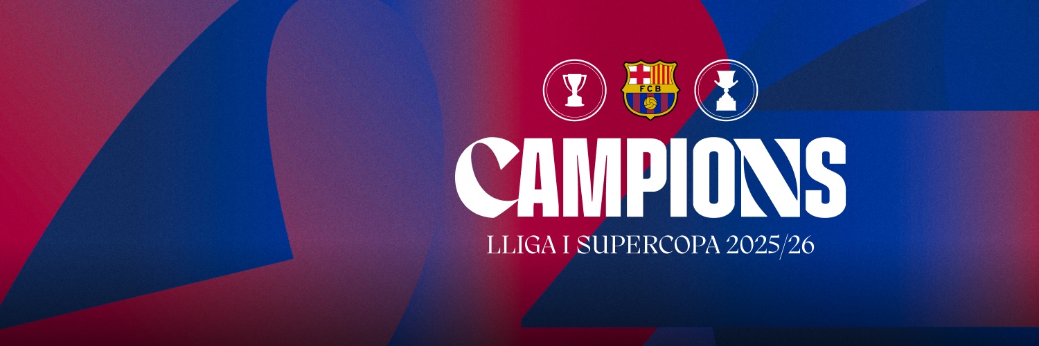 FC Barcelona's banner