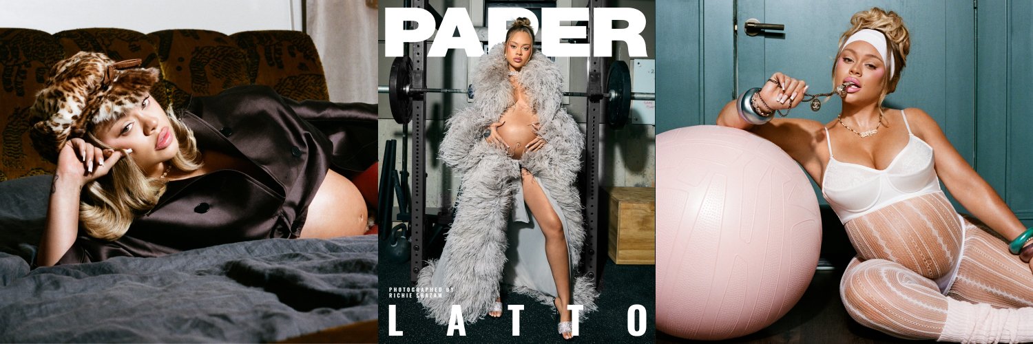 Paper Magazine's banner