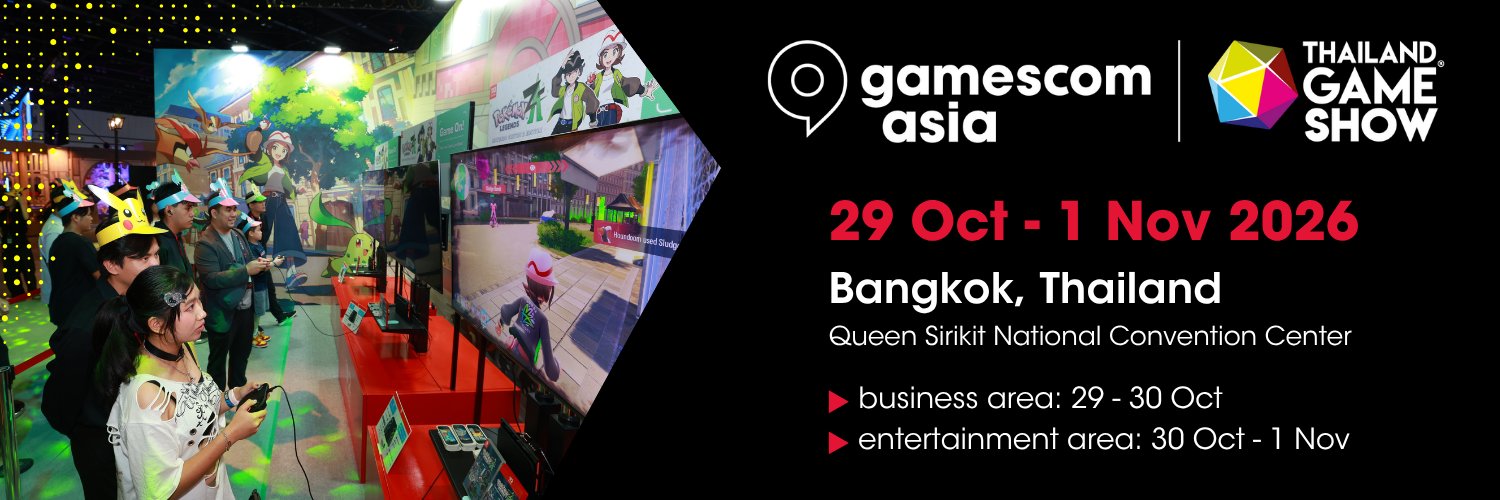 gamescom asia x Thailand Game Show's banner