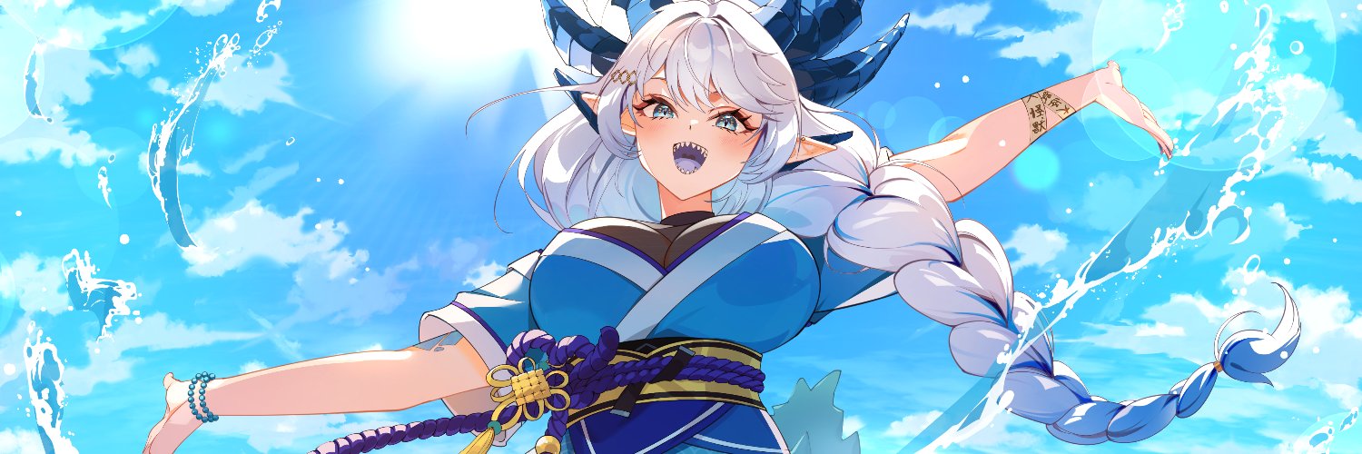 Kaiju Waifu | Maki 🌊💙's banner