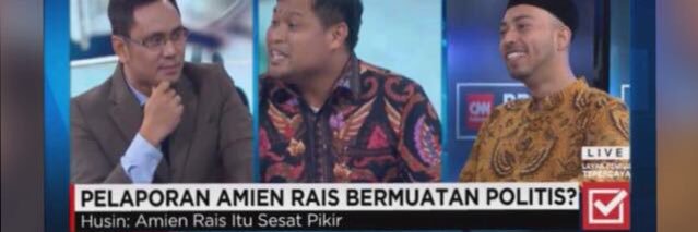 Husin Alwi's banner