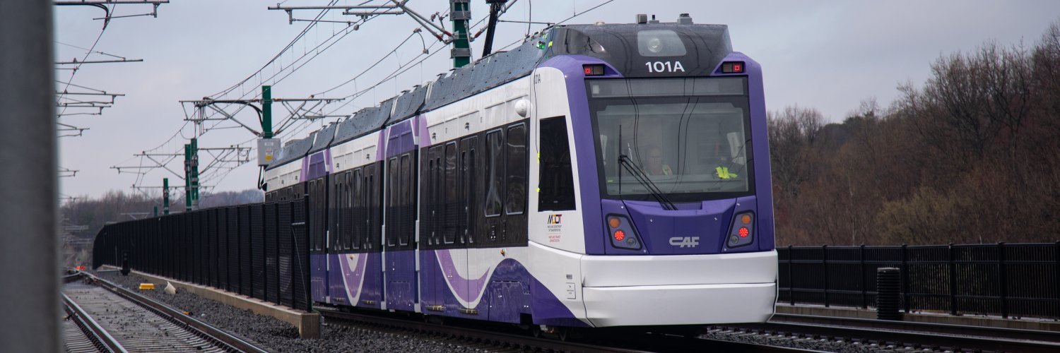 Purple Line's banner