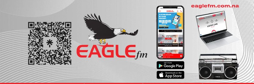 Eagle FM Namibia's banner