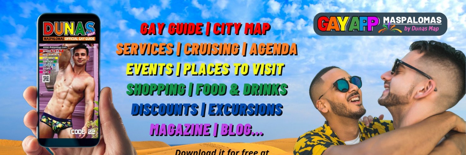 Dunas Map, Gay Maspalomas - Gran Canaria's banner