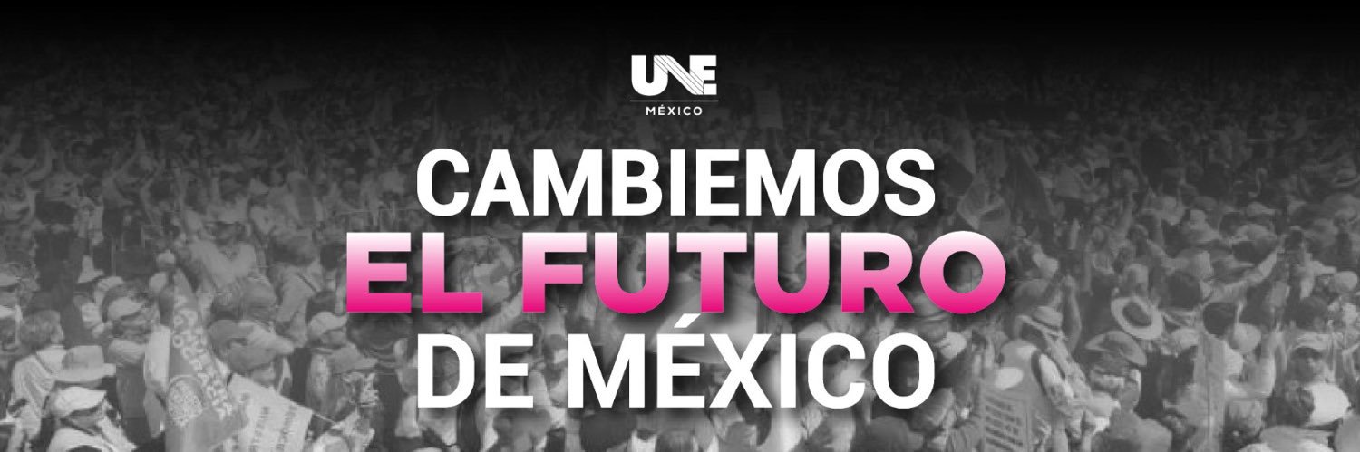UNE México's banner
