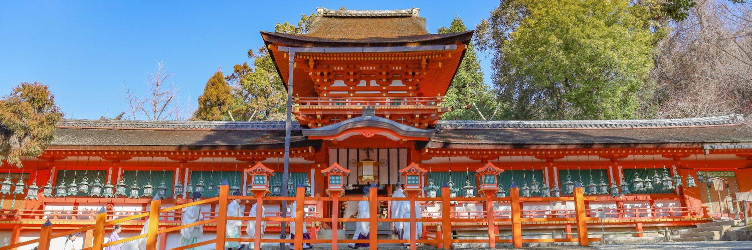 春日大社 kasugataisha shrine's banner