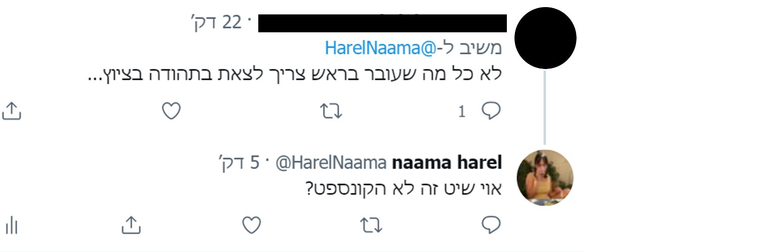 Naama Harel's banner