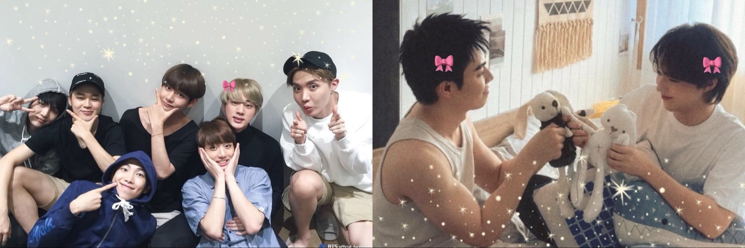 🐹🐶🐱 อูตอฝอ หม่ามี๊พึกนู่ | ʙᴛꜱ ᴢɴɴ 🎀🍃's banner