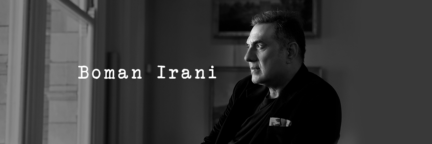 Boman Irani's banner