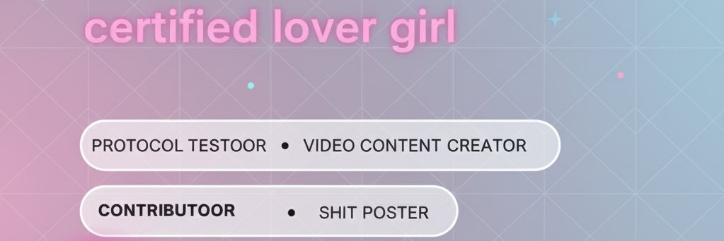 certified lover girl💫's banner
