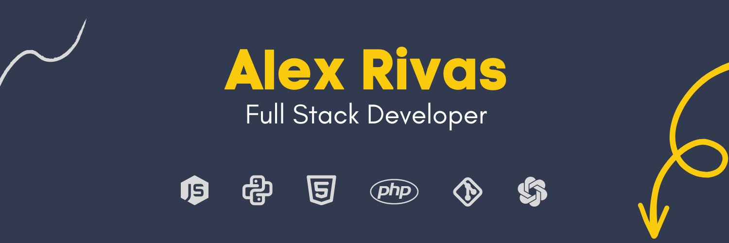 ► Alex Rivas | Joseador y Desarrollador ☻'s banner