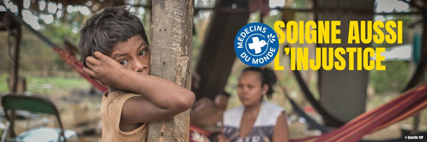 Médecins du Monde's banner