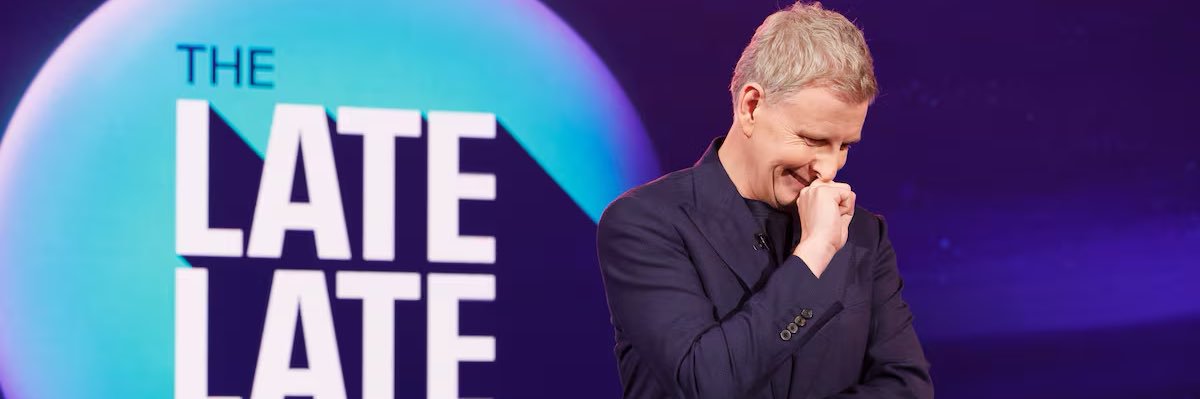 The Late Late Show's banner