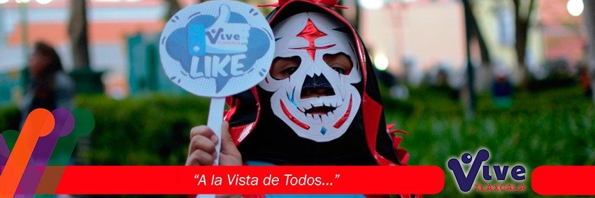 Vive Tlaxcala's banner
