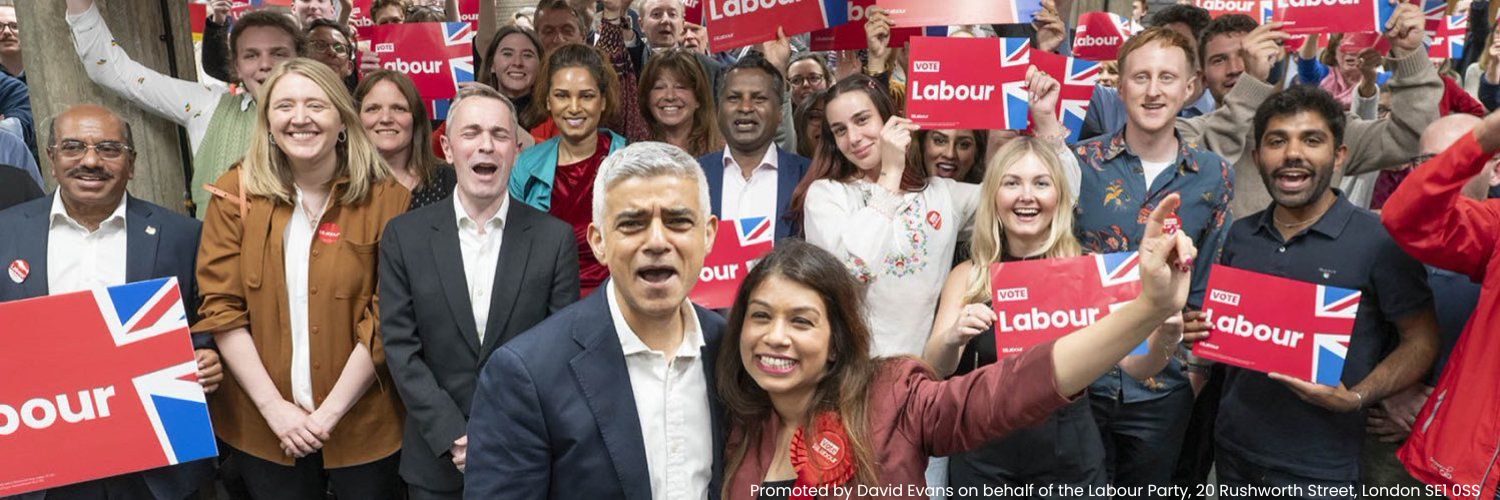 Tulip Siddiq's banner