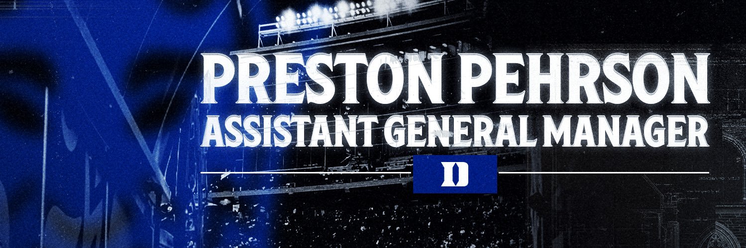 Coach Preston Pehrson's banner