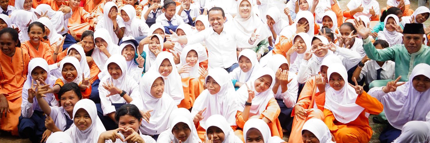 Bahlil Lahadalia's banner