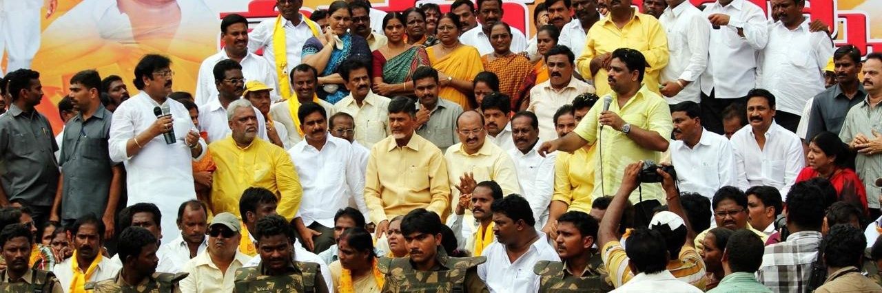 Budda Venkanna's banner