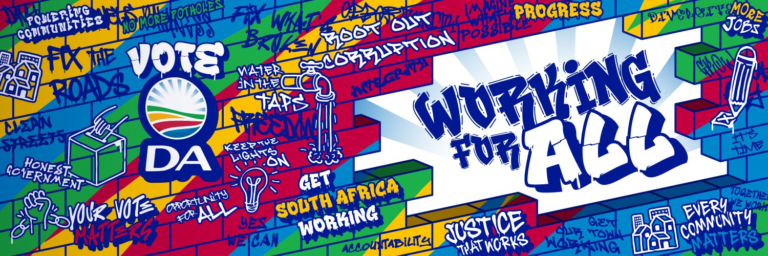 DA Gauteng's banner