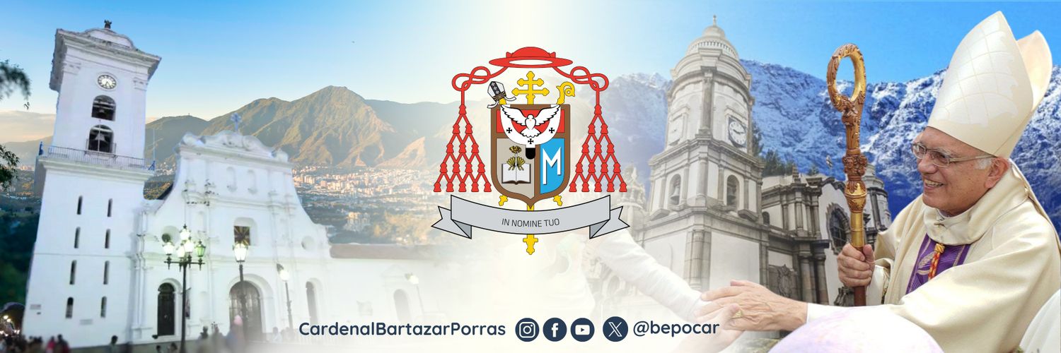 Cardenal, Baltazar Enrique Porras Cardozo's banner