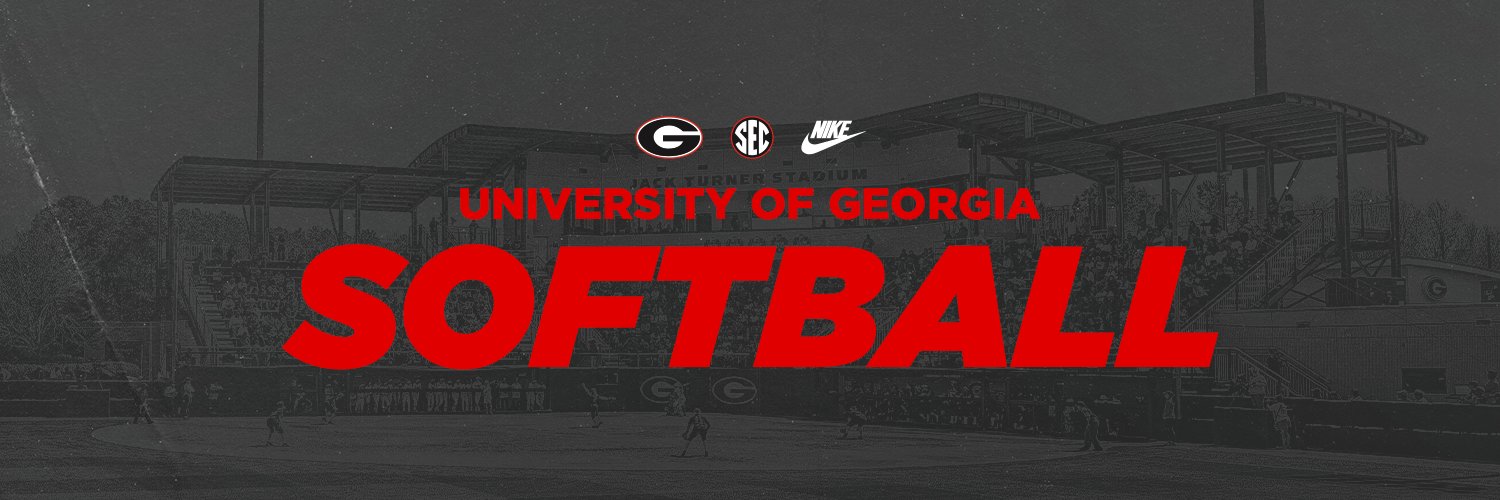 Georgia Softball's banner