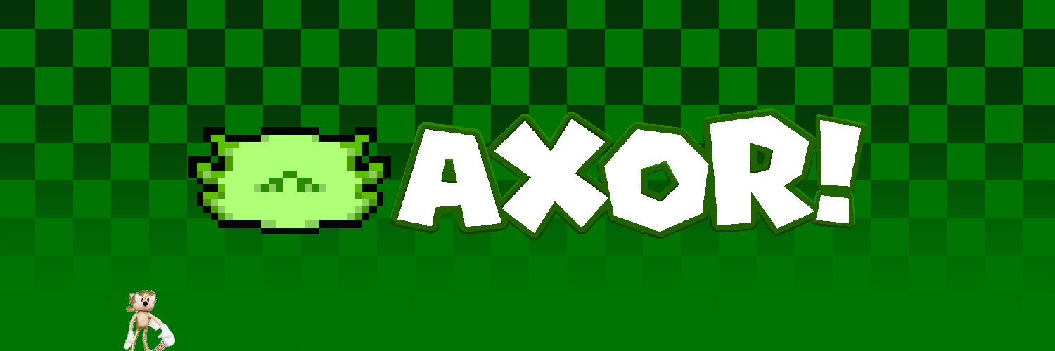 Axor the Axolotl's banner