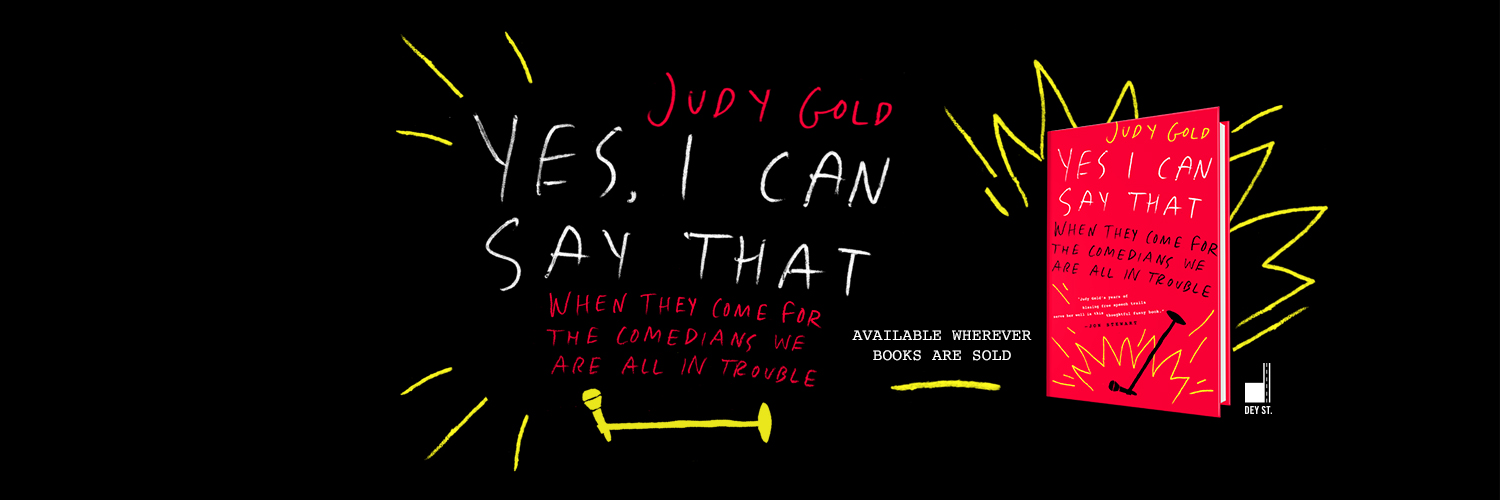 Judy Gold's banner