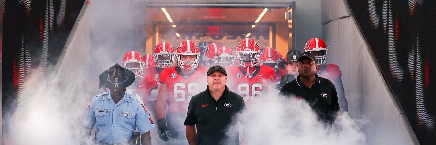 Sidelines - UGA's banner