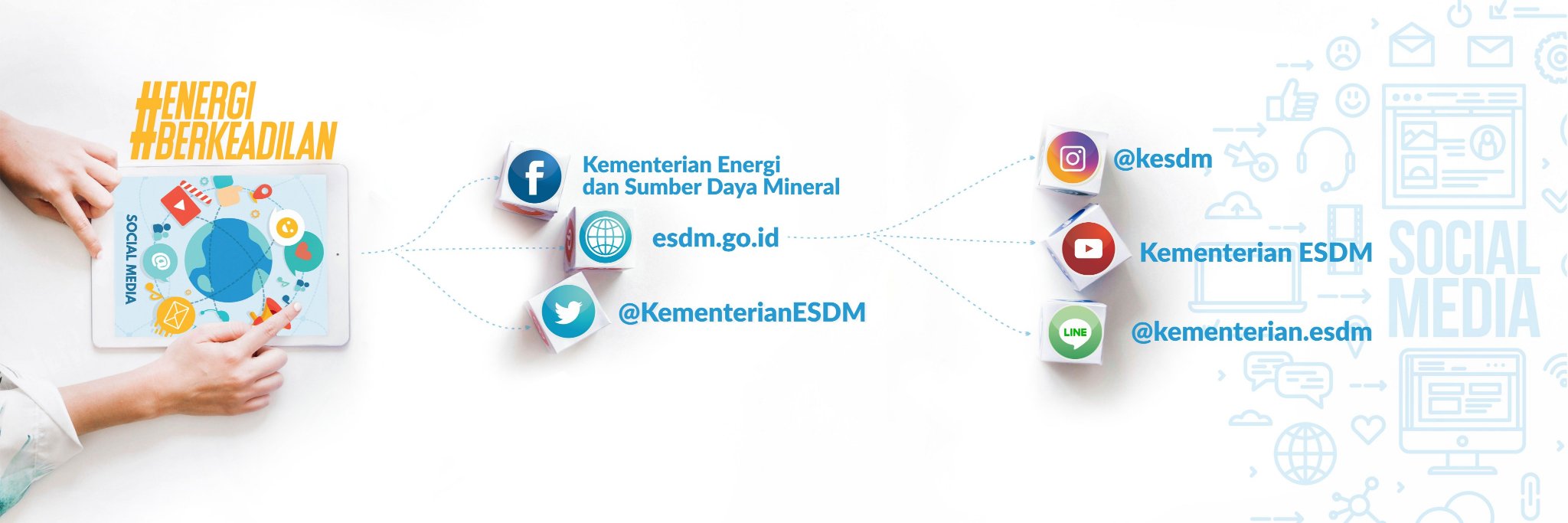 Kementerian Energi dan Sumber Daya Mineral RI's banner