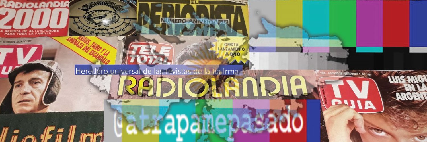 Atrápame pasado 📺📻's banner