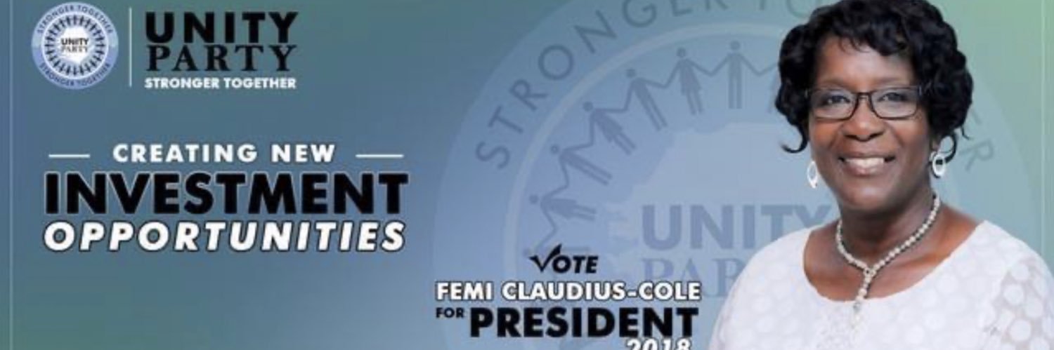 Femi Claudius-Cole's banner