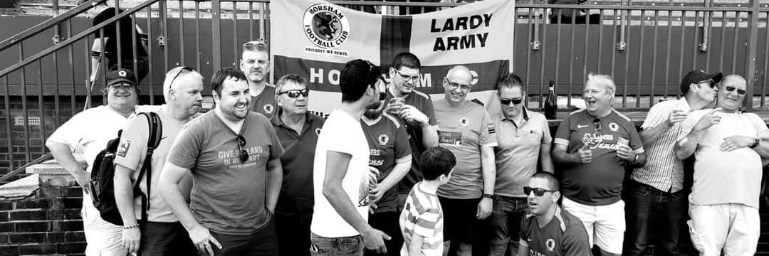 Lardy Army's banner