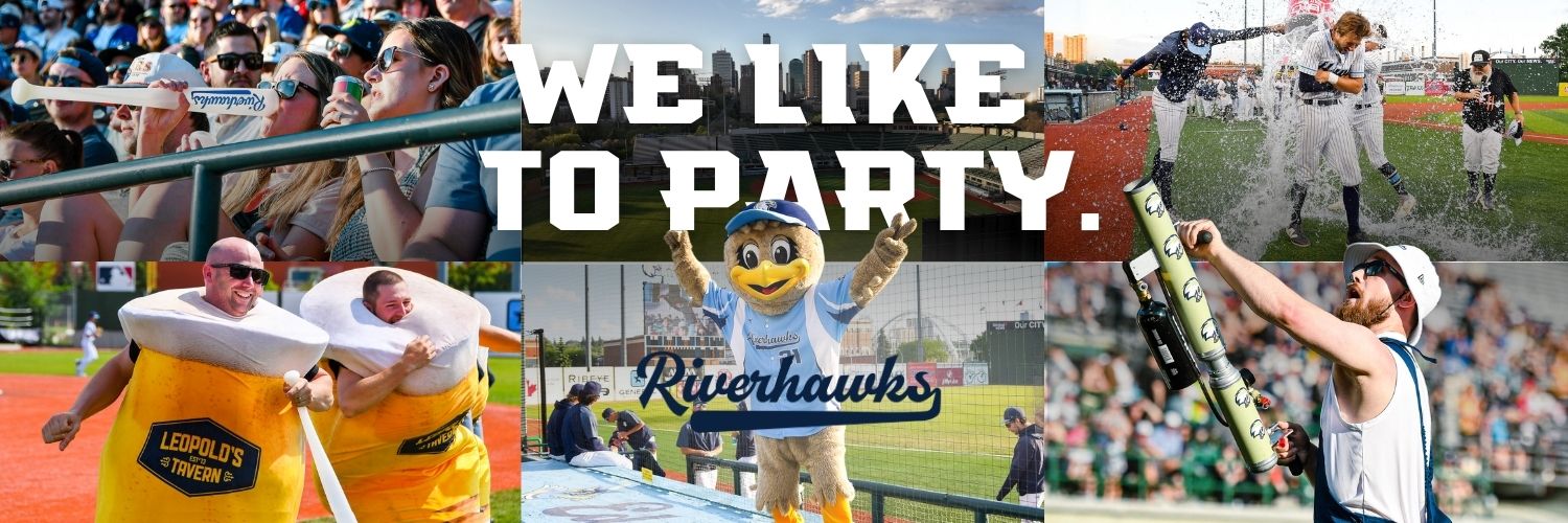 Edmonton Riverhawks's banner