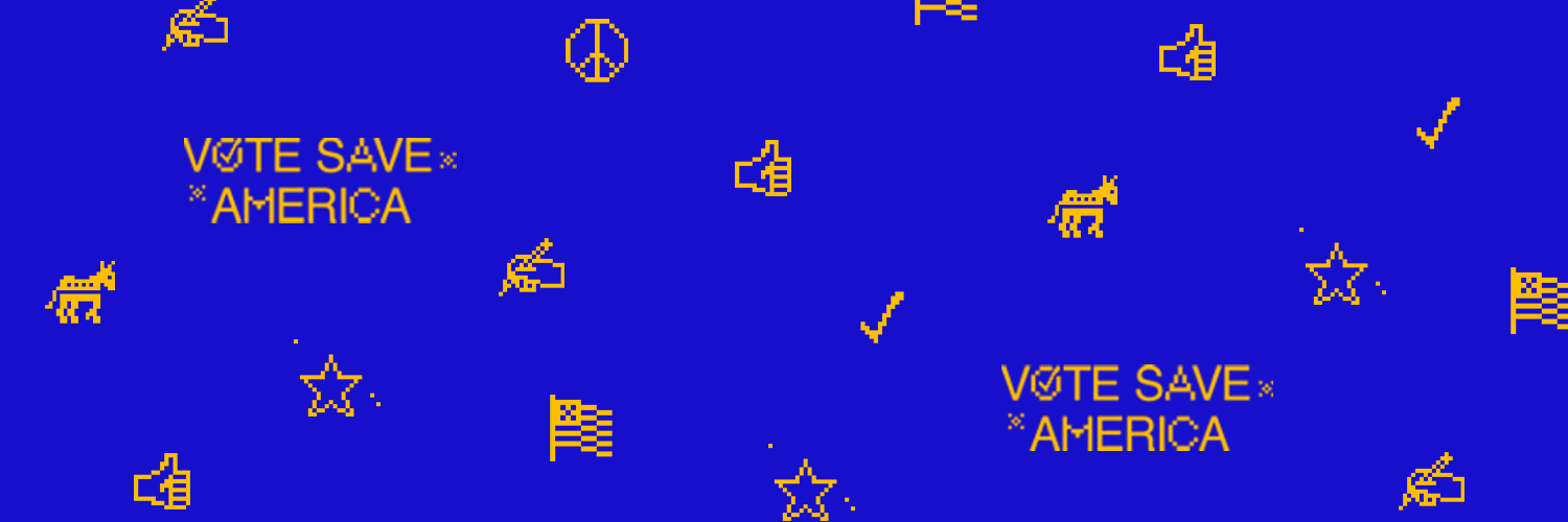 Vote Save America's banner