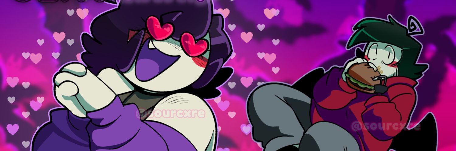 🦇💜Milli💚🦇 (LambyBats CEO) Sketch Comms: Open's banner