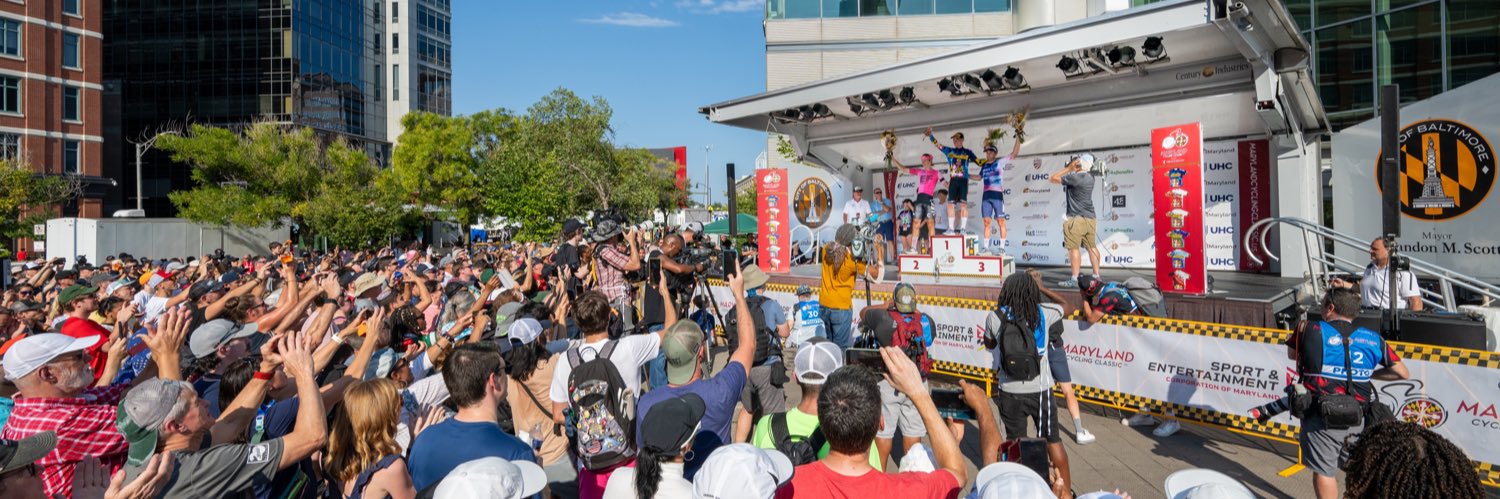 Maryland Cycling Classic's banner