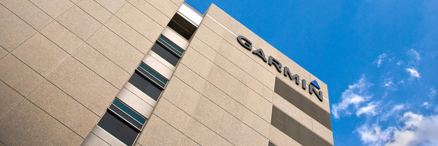 Garmin Newsroom's banner