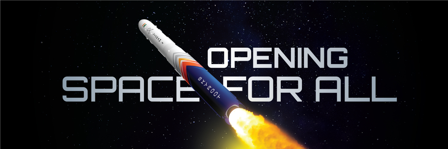 Skyroot Aerospace's banner