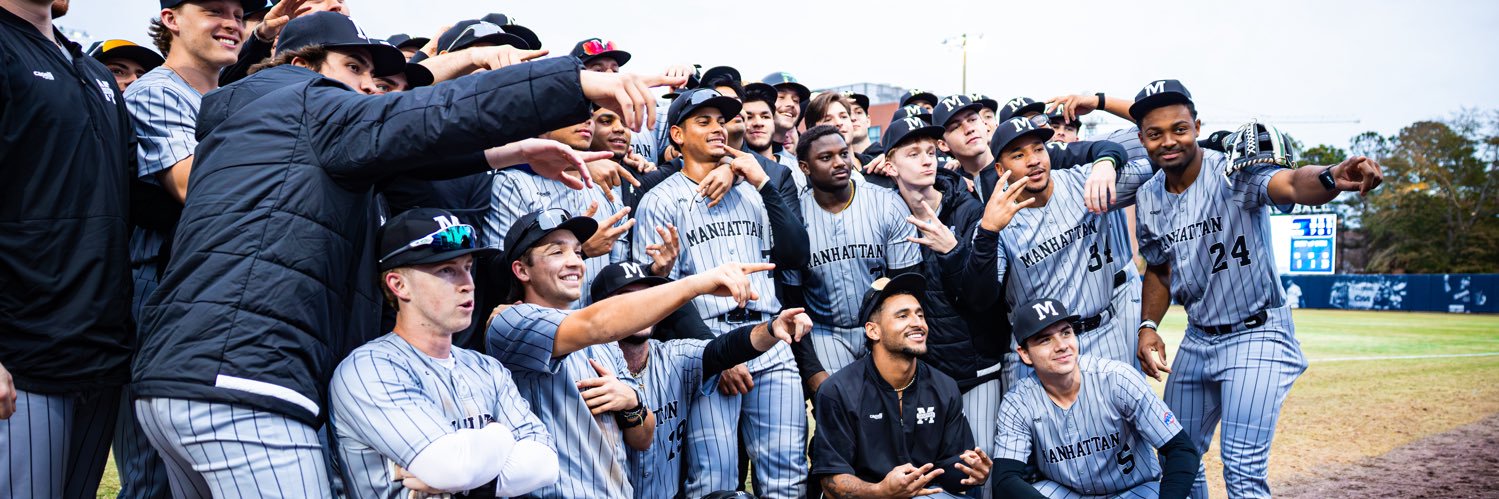 Manhattan Baseball's banner