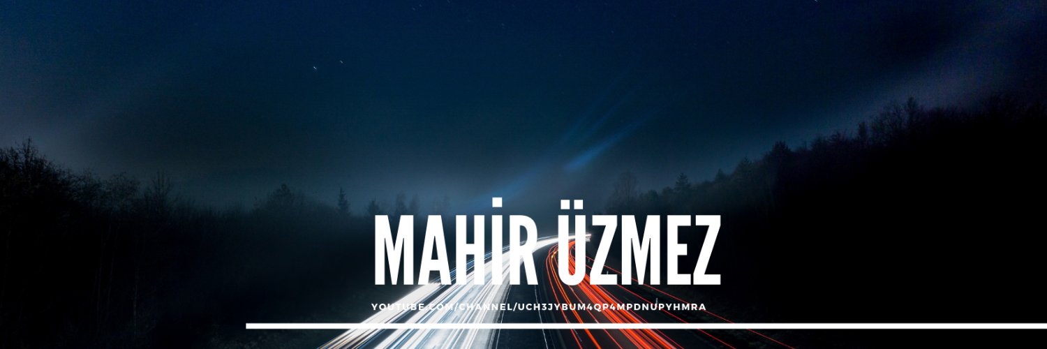 Mahir Üzmez's banner