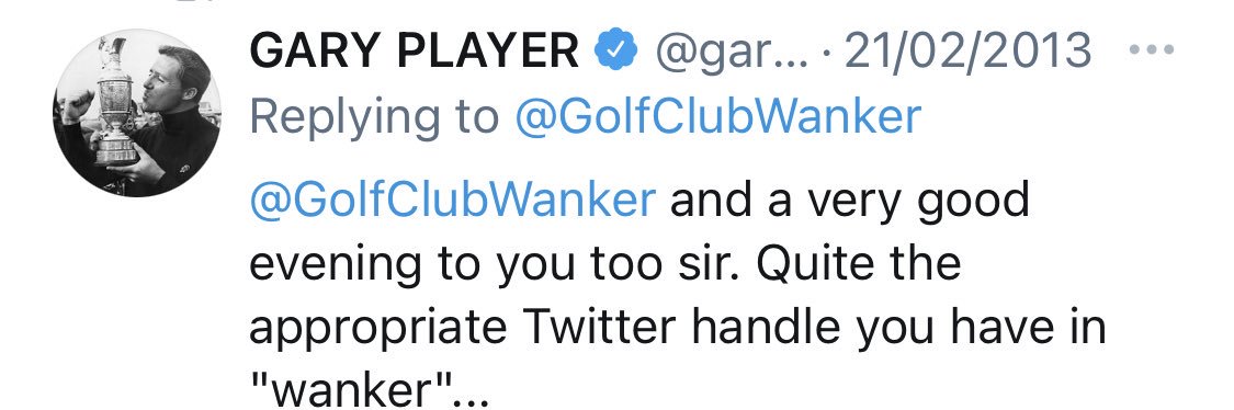Golf Club Wanker's banner