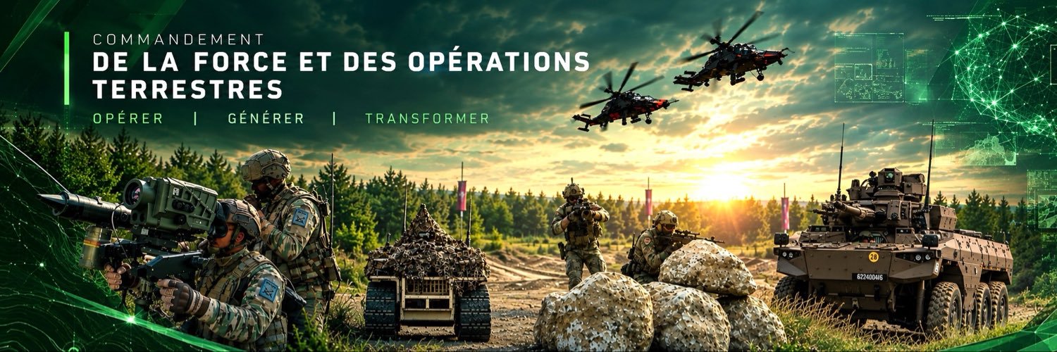 Force et Opérations Terrestres's banner