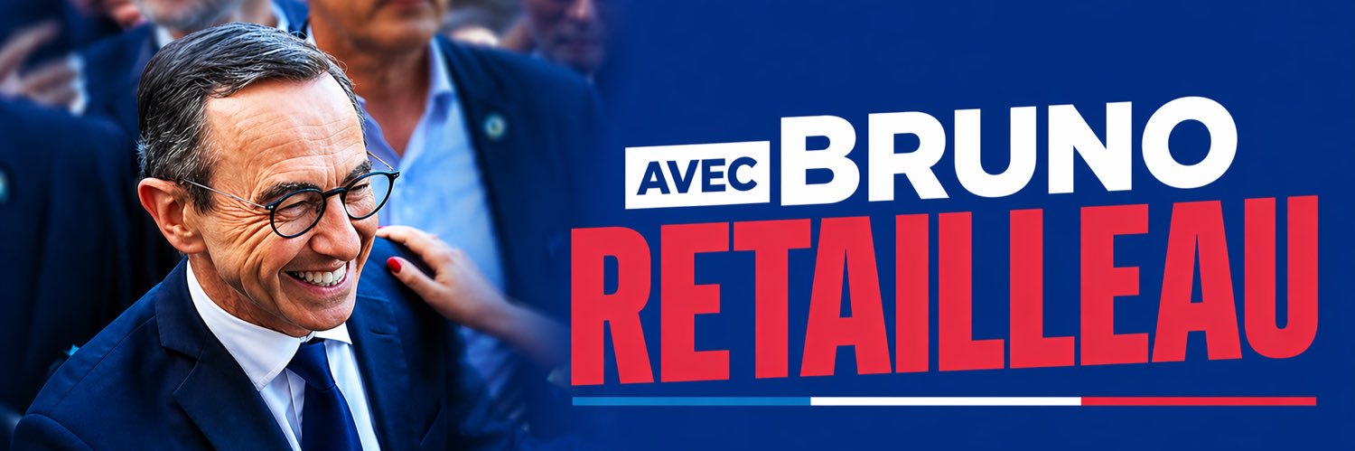 Avec Retailleau's banner