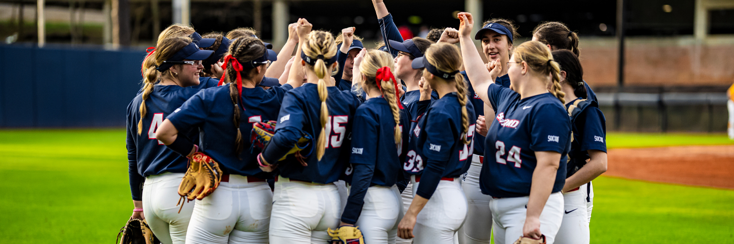 Samford Softball's banner