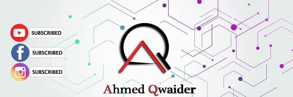 Ahmed Qwaider's banner
