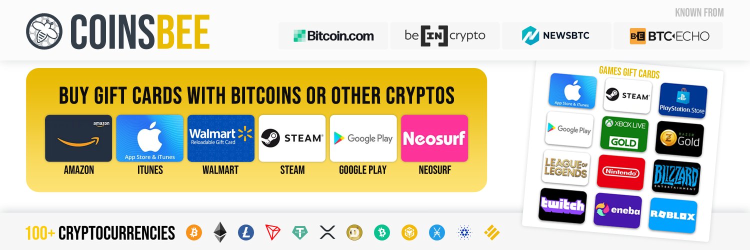 coinsbee.com 🐝's banner