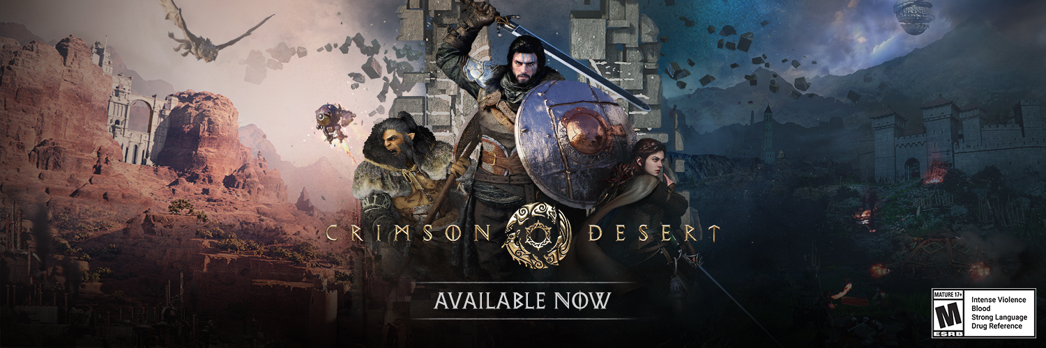 Crimson Desert's banner