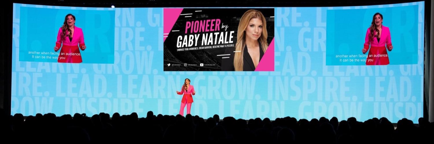 Gaby Natale's banner