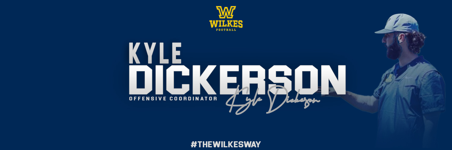 Coach Dickerson's banner